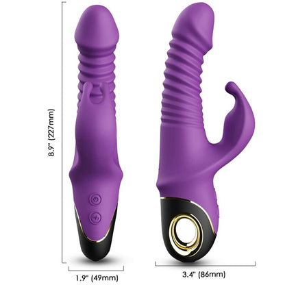 ARMONY - VIBRATORE ZING DILDO CONIGLIO VIOLA - ARMONY VIBRATORS | Lingerie Harness Boutique