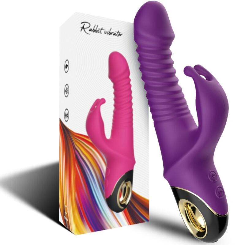 ARMONY - ZING DILDO PURPLE RABBIT VIBRATOR