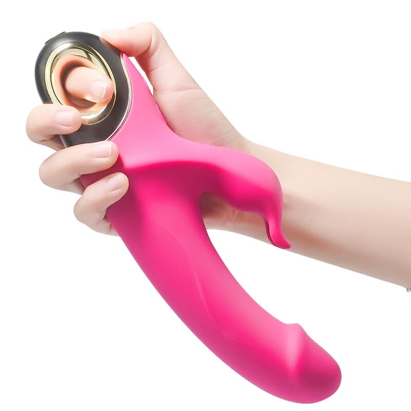 ARMONY - METEROR DILDO VIBRATORE RABBIT ROTATOR FUCSIA - ARMONY VIBRATORS | Lingerie Harness Boutique