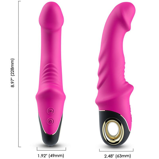 ARMONY - JOYBLADE DILDO VIBRATORE ROTATORE FUCSIA - ARMONY VIBRATORS | Lingerie Harness Boutique