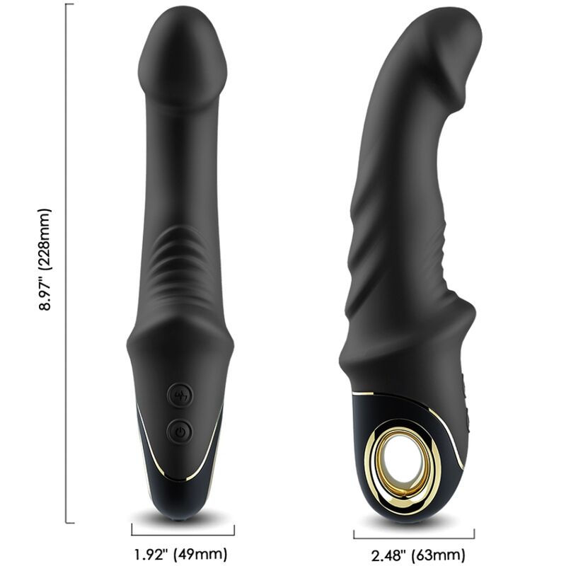 ARMONY - ROTATORE VIBRATORE DILDO JOYBLADE NERO - ARMONY VIBRATORS | Lingerie Harness Boutique