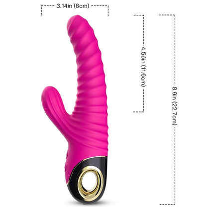 ARMONY - VIBRATORE ETERNITY IN SILICONE FUCSIA - ARMONY VIBRATORS | Lingerie Harness Boutique