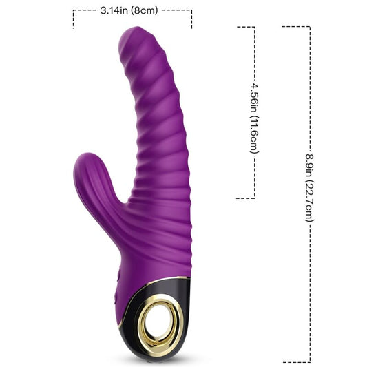 ARMONY - VIBRATORE ETERNITY IN SILICONE VIOLA - ARMONY VIBRATORS | Lingerie Harness Boutique