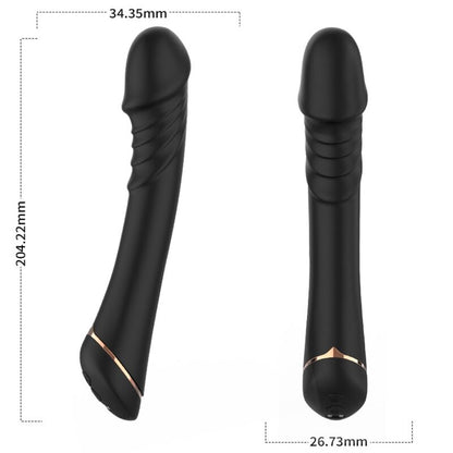 ARMONY - VIBRATORE DILDO IN SILICONE NERO - ARMONY VIBRATORS | Lingerie Harness Boutique