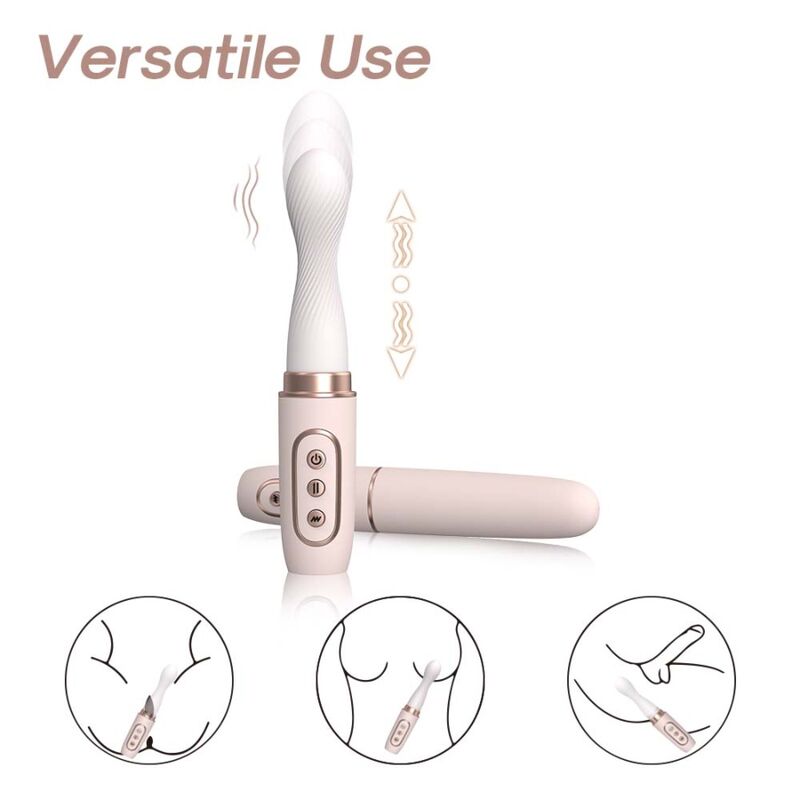 ARMONY - VIBRATORE ROTATORE E MACCHINA TELESCOPICA AUTOMATICA GIALLO - ARMONY VIBRATORS | Lingerie Harness Boutique