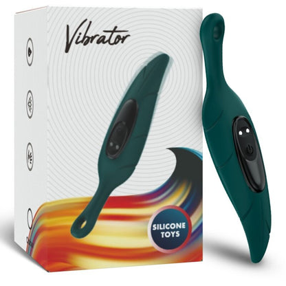 ARMONY - STIMOLATORE E VIBRATORE VERDE FOGLIA - ARMONY STIMULATORS | Lingerie Harness Boutique
