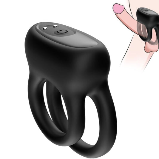 ARMONY - BLACK DOUBLE RING VIBRATOR