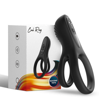 ARMONY - BLACK DOUBLE RING VIBRATOR