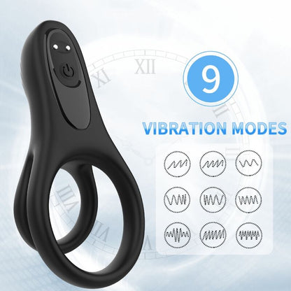 ARMONY - BLACK DOUBLE RING VIBRATOR