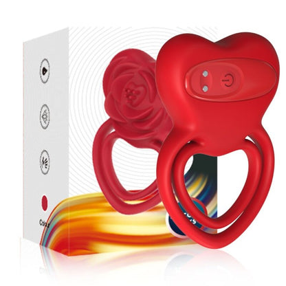ARMONY - ANELLO VIBRATORE CUORE ROSSO - ARMONY FOR HIM | Lingerie Harness Boutique