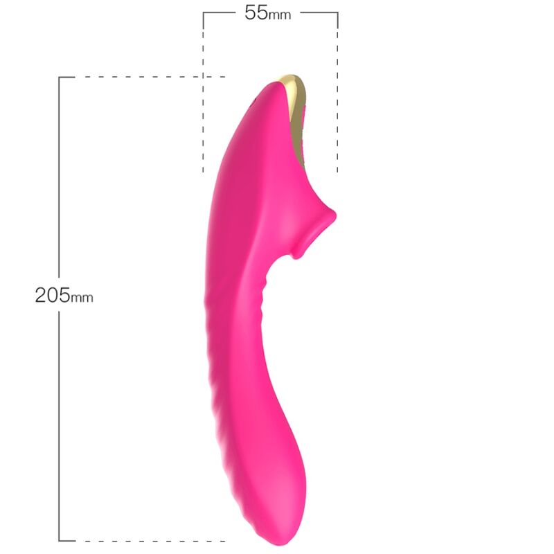ARMONY - DUDU LECCARE IL CLITORITE VIBRANTE FUCSIA - ARMONY STIMULATORS | Lingerie Harness Boutique