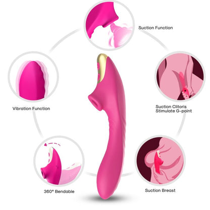ARMONY - DUDU LECCARE IL CLITORITE VIBRANTE FUCSIA - ARMONY STIMULATORS | Lingerie Harness Boutique