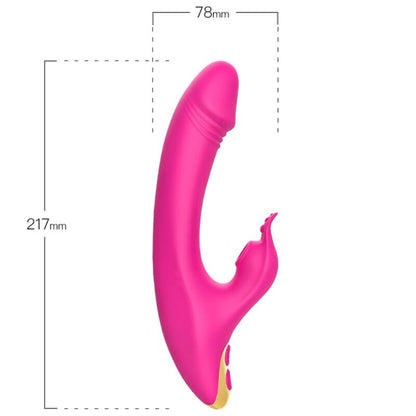 ARMONY - AMANTE CHE LECCA IL CLITORITE VIBRANTE E IL PUNTO G FUCSIA - ARMONY STIMULATORS | Lingerie Harness Boutique