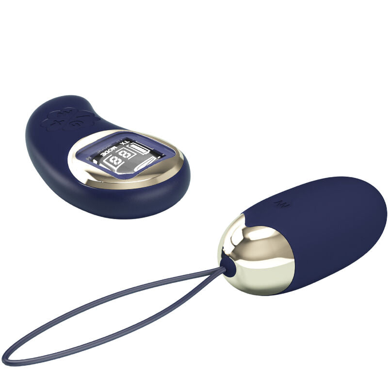 PRETTY LOVE - TELECOMANDO UOVO VIBRANTE MINA BLU - PRETTY LOVE LED | Lingerie Harness Boutique