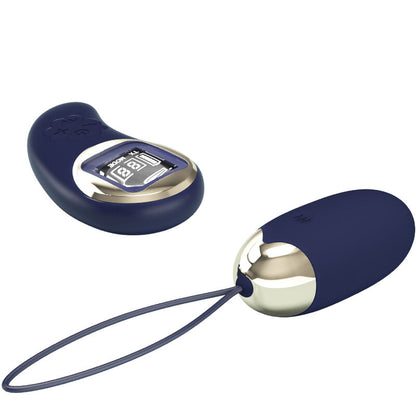 PRETTY LOVE - TELECOMANDO UOVO VIBRANTE MINA BLU - PRETTY LOVE LED | Lingerie Harness Boutique