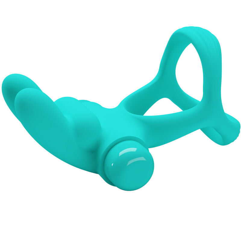 PRETTY LOVE - ANELLO VIBRATORE CONIGLIO VERDE DANTE - PRETTY LOVE MALE | Lingerie Harness Boutique