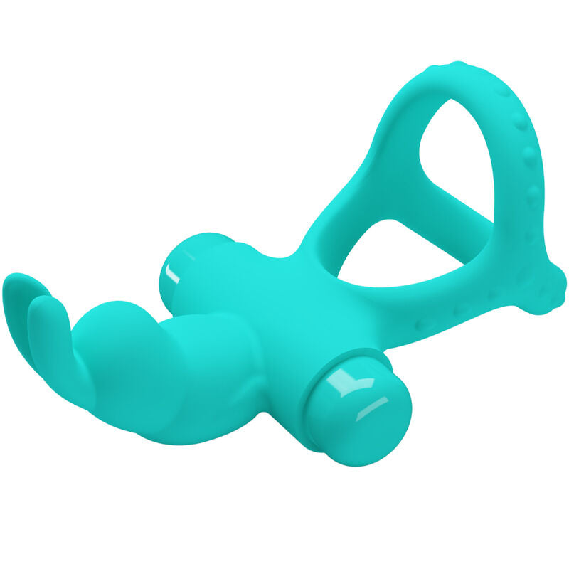 PRETTY LOVE - ANELLO VIBRATORE CONIGLIO VERDE FIGGY - PRETTY LOVE MALE | Lingerie Harness Boutique