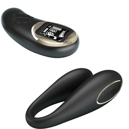 PRETTY LOVE - TELECOMANDO VIBRATORE NATHAN DOUBLE PLEASURE - PRETTY LOVE C-TYPE | Lingerie Harness Boutique