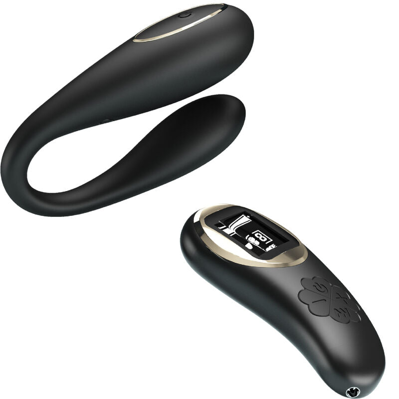 PRETTY LOVE - NATHAN DOUBLE PLEASURE REMOTE CONTROL VIBRATOR