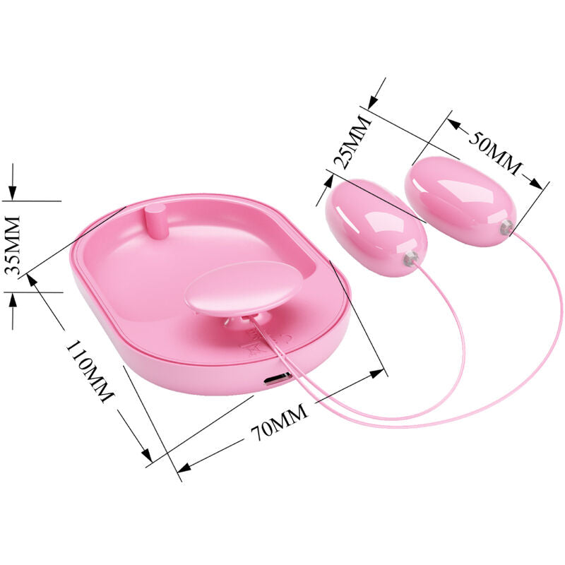PRETTY LOVE - FUN BOX PALLETTO VIBRANTE ROSA - PRETTY LOVE FLIRTATION | Lingerie Harness Boutique