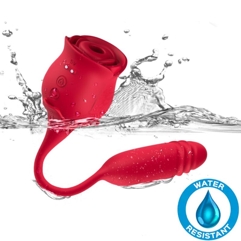 ARMONY - ROSEKNIGTH CHE LECCA IL CLITORITE VIBRANTE E IL VIBRATORE ROSSO - ARMONY STIMULATORS | Lingerie Harness Boutique