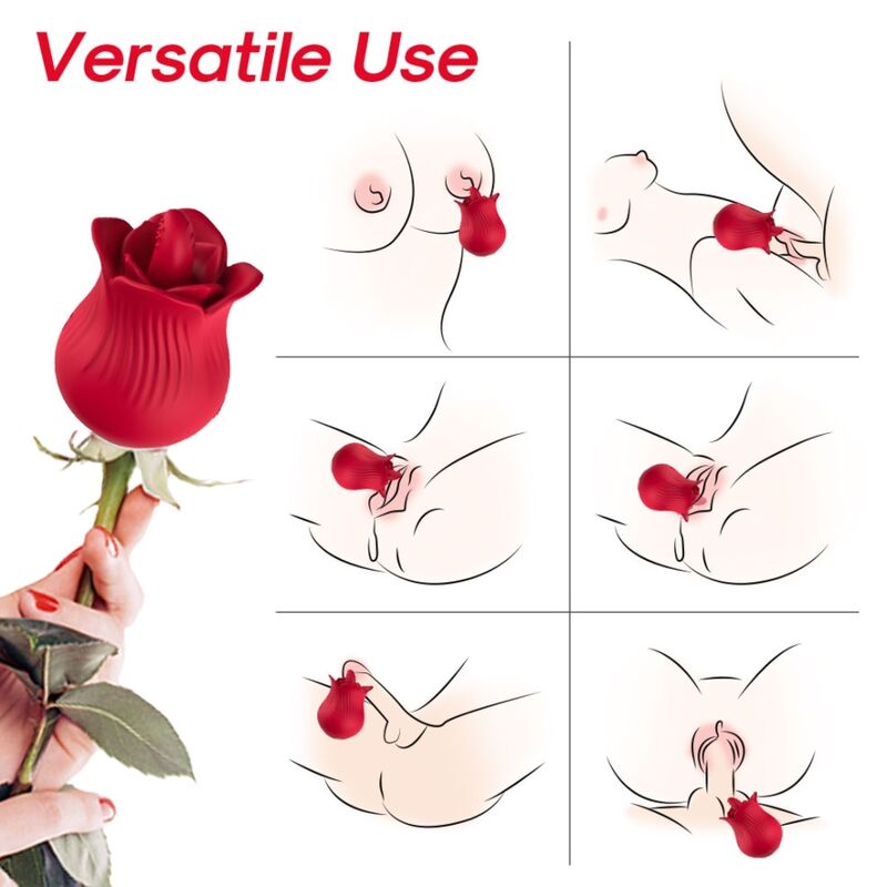 ARMONY - VIBRATORE E STIMOLATORE ROSA ROSSO - ARMONY STIMULATORS | Lingerie Harness Boutique