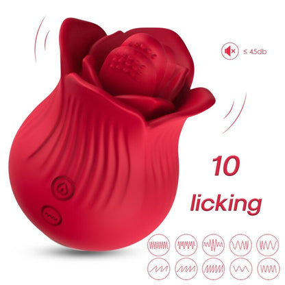 ARMONY - VIBRATORE E STIMOLATORE ROSA ROSSO - ARMONY STIMULATORS | Lingerie Harness Boutique