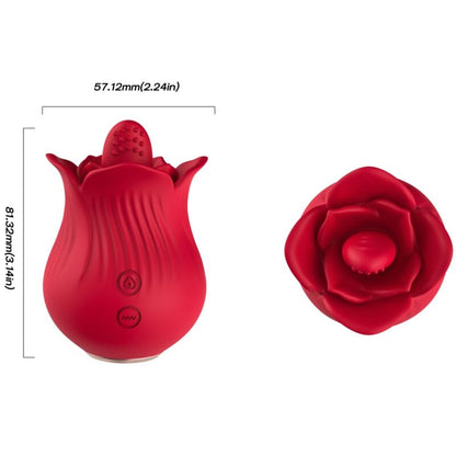 ARMONY - VIBRATORE E STIMOLATORE ROSA ROSSO - ARMONY STIMULATORS | Lingerie Harness Boutique