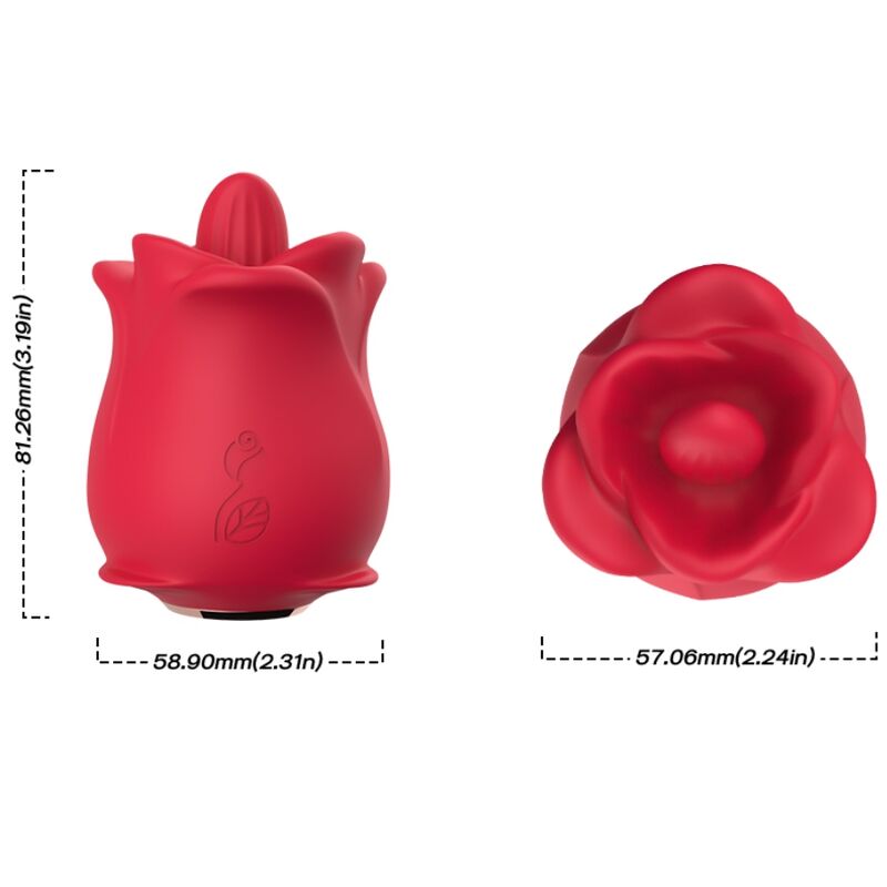 ARMONY - VIBRATORE ROSA ROSSO - ARMONY STIMULATORS | Lingerie Harness Boutique