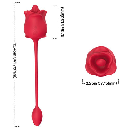 ARMONY - STIMOLATORE E VIBRATORE ROSA COLA ROSSO - ARMONY STIMULATORS | Lingerie Harness Boutique