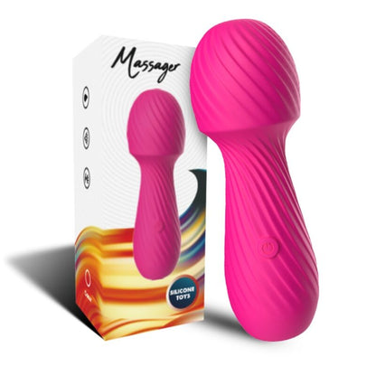 ARMONY - MASSAGGIATORE DAZZLE E VIBRATORE PICCOLO FUCSIA - ARMONY MASSAGERS | Lingerie Harness Boutique