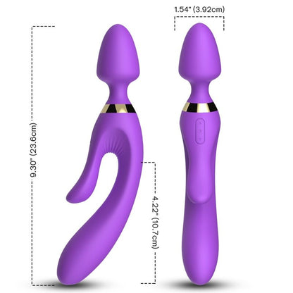 ARMONY - PURPLE RABBIT MASSAGER AND VIBRATOR