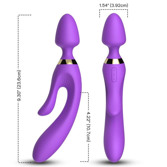 ARMONY - PURPLE RABBIT MASSAGER AND VIBRATOR