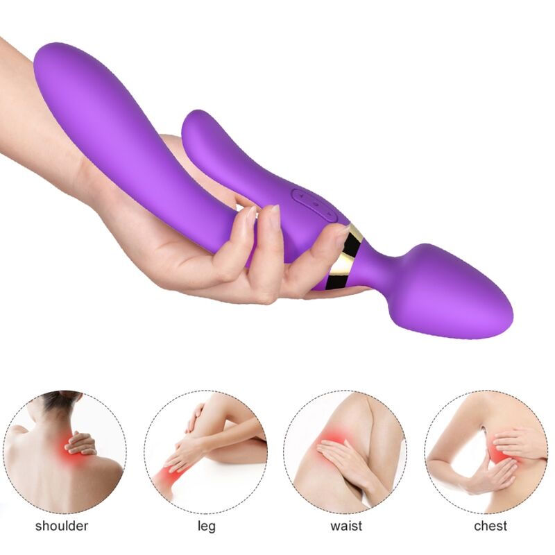 ARMONY - MASSAGGIATORE E VIBRATORE RABBIT VIOLA - ARMONY MASSAGERS | Lingerie Harness Boutique
