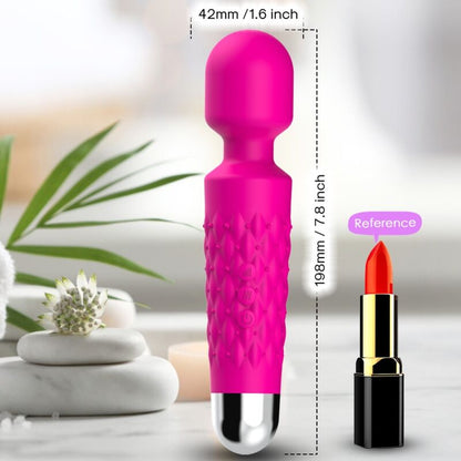 ARMONY - MASSAGER AND VIBRATOR POSTINO HEAD SUPER FLEXIBLE FUCHSIA