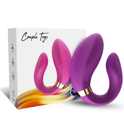 ARMONY - VIBRATORE A MEZZALUNA PER COPPIA TELECOMANDO VIOLA - ARMONY FOR COUPLES | Lingerie Harness Boutique