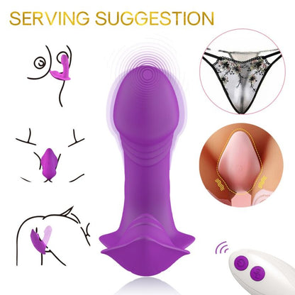 ARMONY - VIBRATORE FISCHIETTO INTRODUCIBILE TELECOMANDO VIOLA - ARMONY WEARABLES | Lingerie Harness Boutique