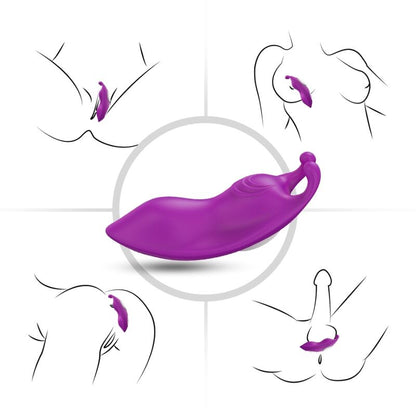 ARMONY - MUTANDINE INDOSSABILI HONEYBEE VIBRATORE G-SPOT REMOTE CONTROL VIOLA - ARMONY WEARABLES | Lingerie Harness Boutique