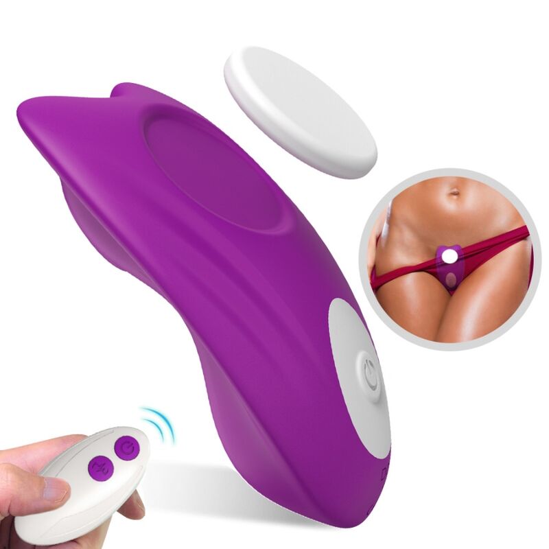 ARMONY - WEARABLE PANTIES WITH REMOTE CONTROL VIBRATOR PURPLE