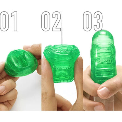 TENGA - DITALE MASTURBATORE UNI EMERALD - TENGA | Lingerie Harness Boutique