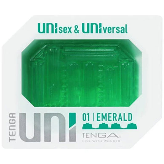 TENGA - DITALE MASTURBATORE UNI EMERALD - TENGA | Lingerie Harness Boutique