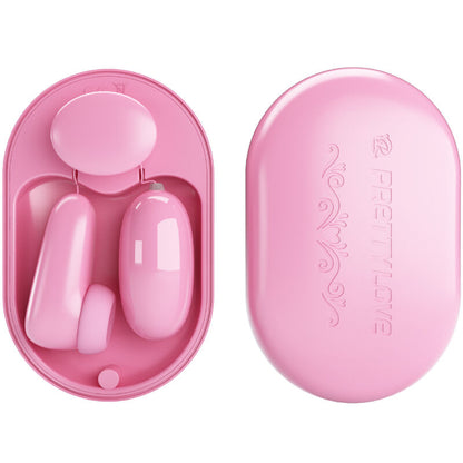 PRETTY LOVE - MAGIC BOX VIBRATING BULLET AND PINK STIMULATOR