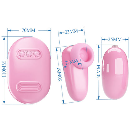 PRETTY LOVE - MAGIC BOX VIBRATING BULLET AND PINK STIMULATOR