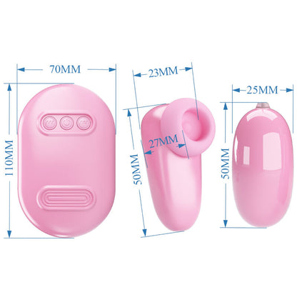 PRETTY LOVE - PROIETTILE VIBRANTE MAGIC BOX E STIMOLATORE ROSA - PRETTY LOVE SMART | Lingerie Harness Boutique