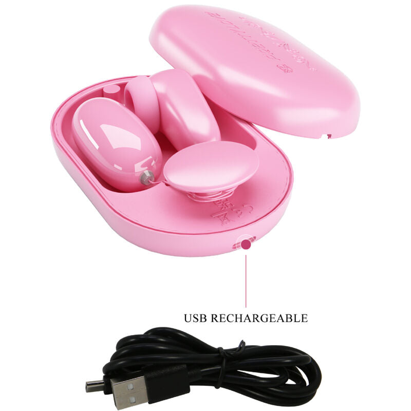 PRETTY LOVE - MAGIC BOX VIBRATING BULLET AND PINK STIMULATOR