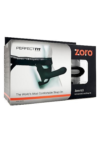 PERFECT FIT BRAND - ZORO STRAP ON 6.5 WS/M BELT BLACK