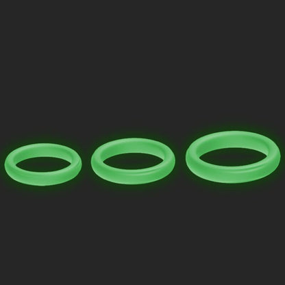 ARMONY - TRIPLE RING IN BRIGHT SILICONE