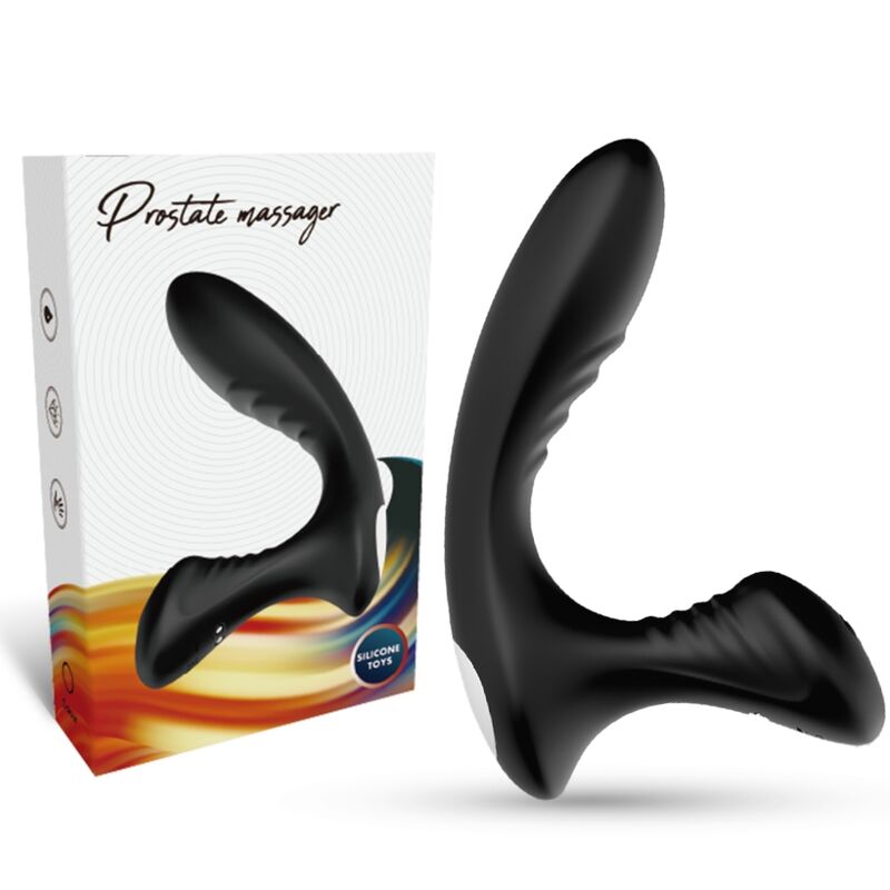 ARMONY - STORM VIBRATOR ANAL PROSTATE AND REMOTE CONTROL PLUG BLACK