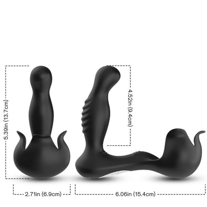 ARMONY - ANAL SURROUND VIBRATOR AND TESTICLE STIMULATOR REMOTE CONTROL BLACK