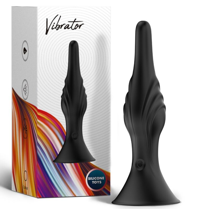 ARMONY - BLACK REMOTE CONTROL VIBRATOR AND BUTT PLUG